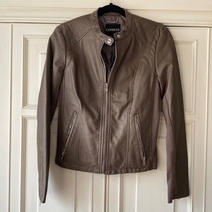 NWT Express Faux Leather Jacket